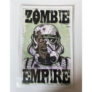 𝅺autographed Print Zombie Empire Mark Rehkopf